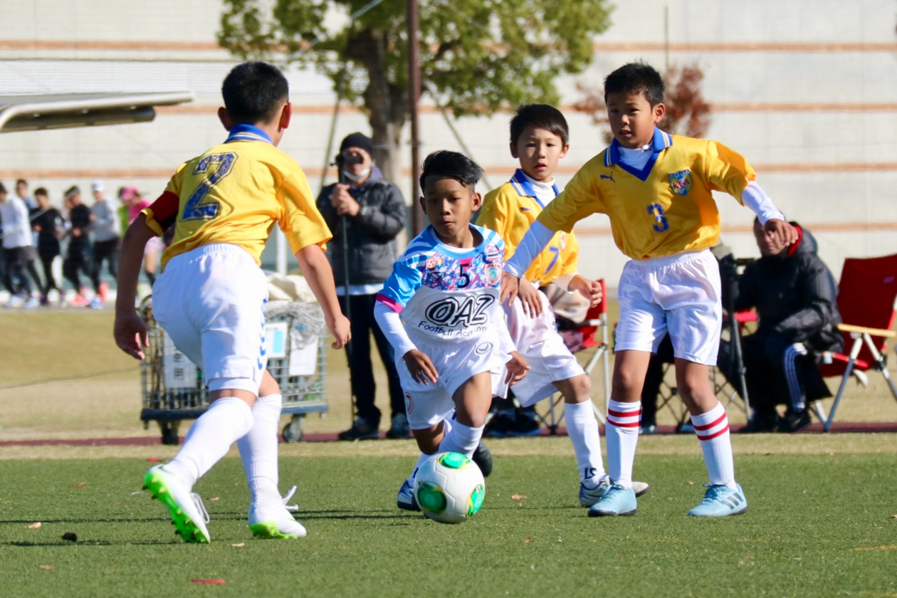子どもたちの国際交流試合